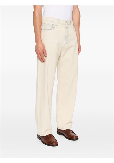 pantaloni landon uomo blu sabbia CARHARTT WIP | I03046801.SN